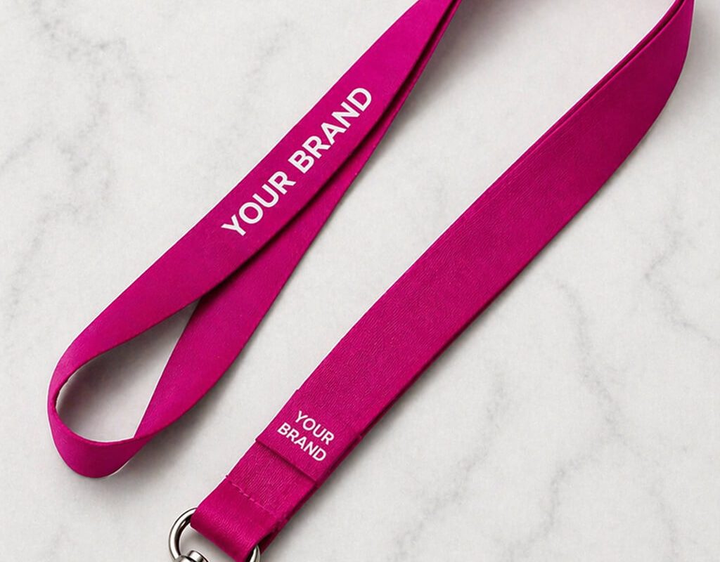 single-sided-printed-coloured-lanyard-with-carabiner